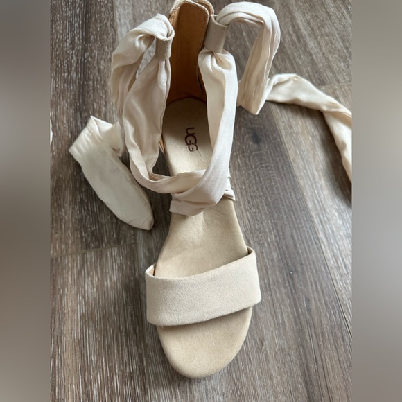 UGG Cream Espadrille Sandals - Picture 10 of 16
